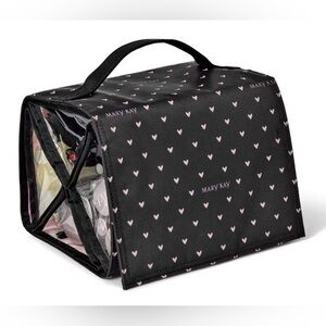 NWOT - Mary Kay Black Bag with Pink Hearts